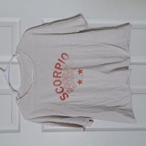 Aerie Scorpio Tee - White and Red